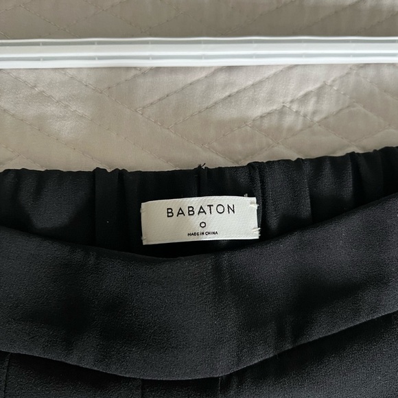 Babaton - Black Linen Conan Capris - US 0 - Picture 12 of 13